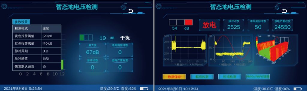 The portable PD sensor supports intelligent analysis and seamless data integration.