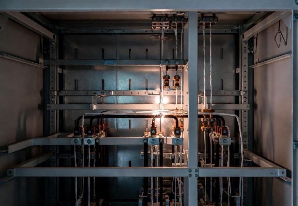 Partial discharge phenomenon inside high-voltage switchgear