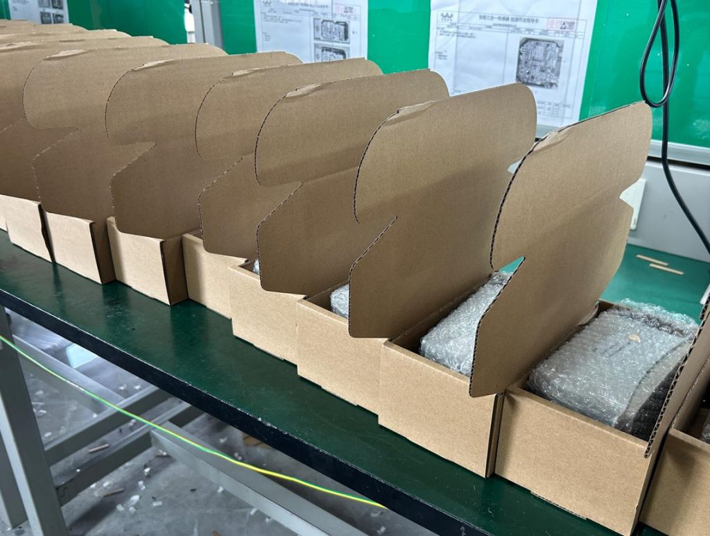 Quality inspection and independent packaging of GIS monitoring sensors