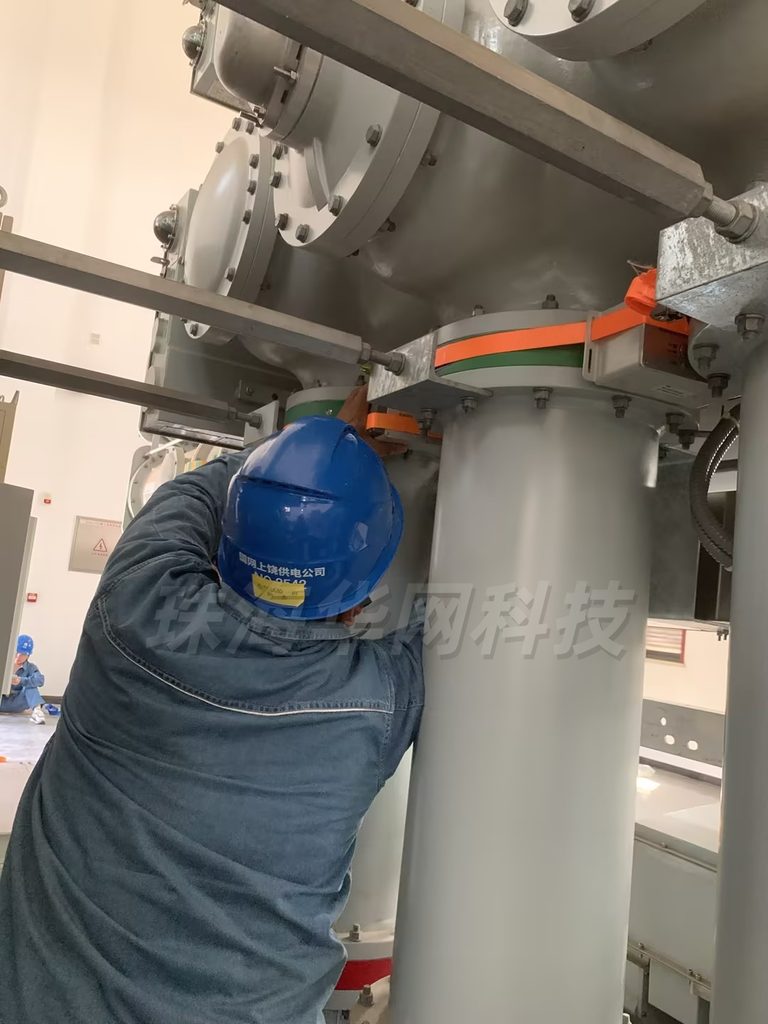 220kV GIS partial discharge monitoring project in Jiangxi